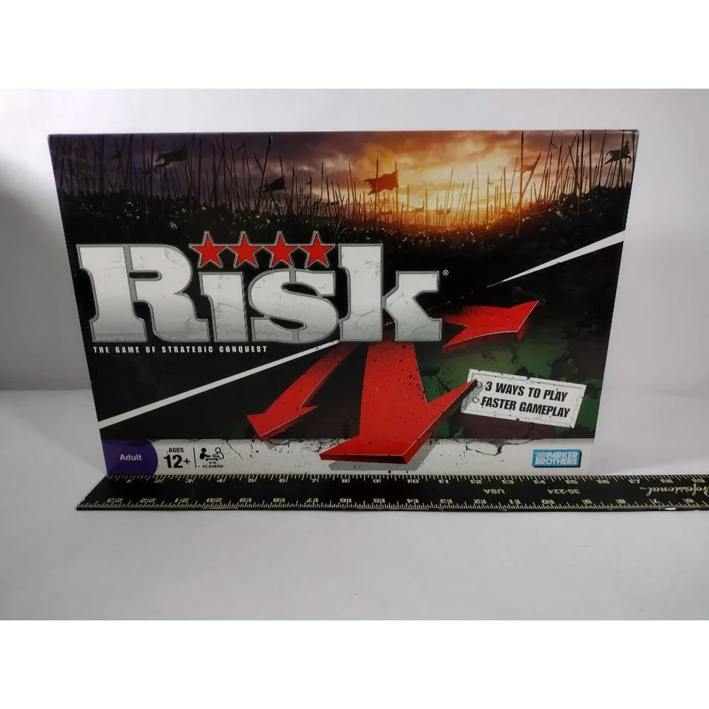 Risk Board Game 2008 Hasbro Parker Brothers Strategy Game Complete